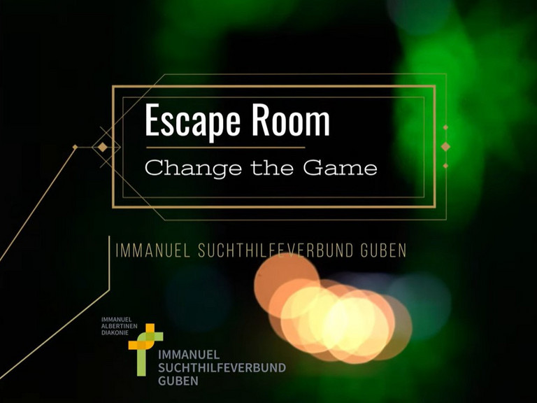 Das Titelbild des Projektes Escape Room: Change the Game der Immanuel Suchtberatung Guben Das Titelbild des Projektes Escape Room: Change the Game der Immanuel Suchtberatung Guben